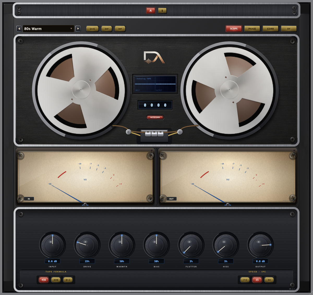Tape Saturation